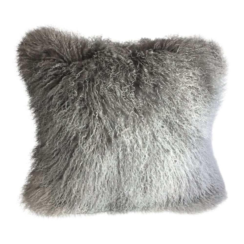 Authentic Cashmere Fur Contemporary Designer Pillow