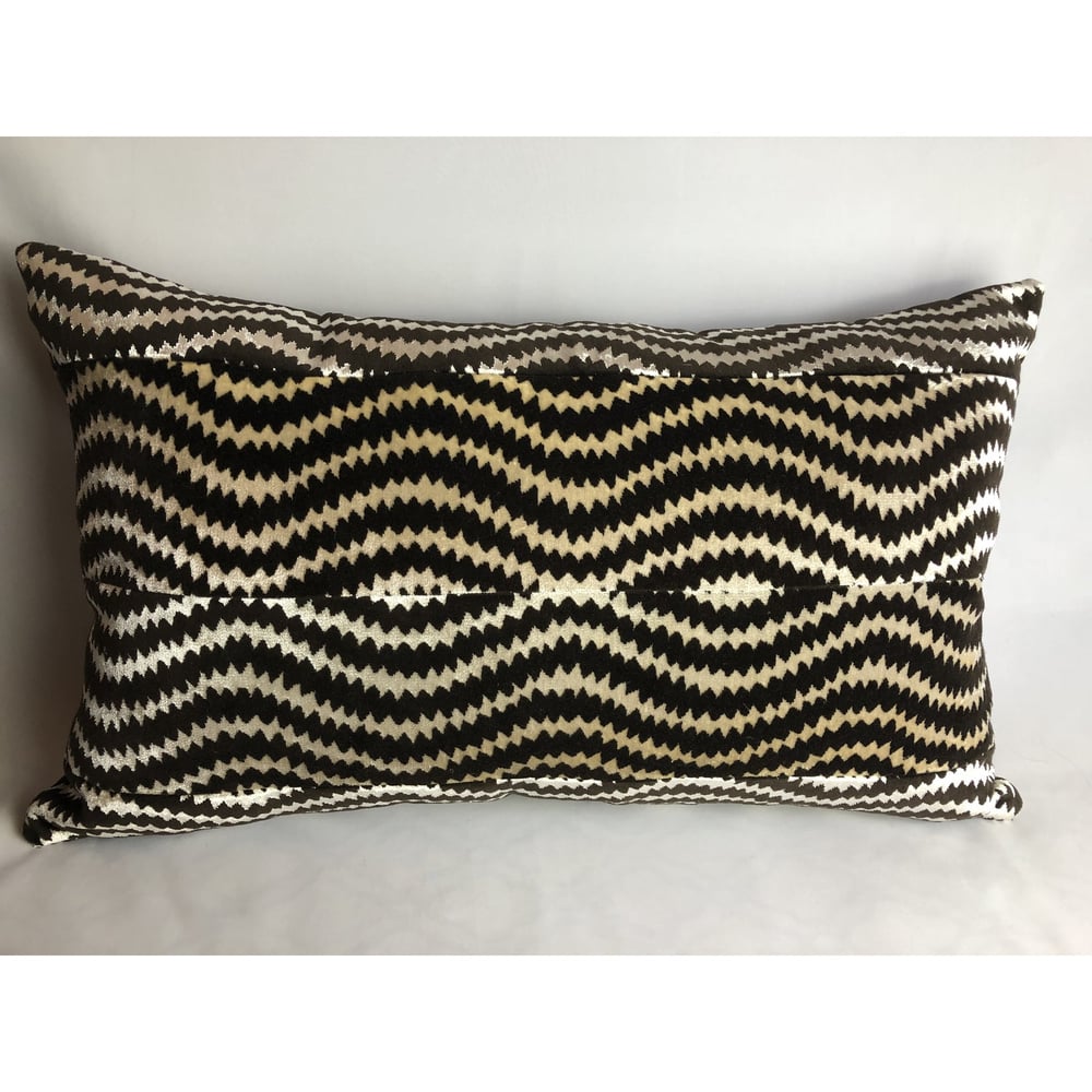 Roma Contemporary Designer Fabric Accent Pillow