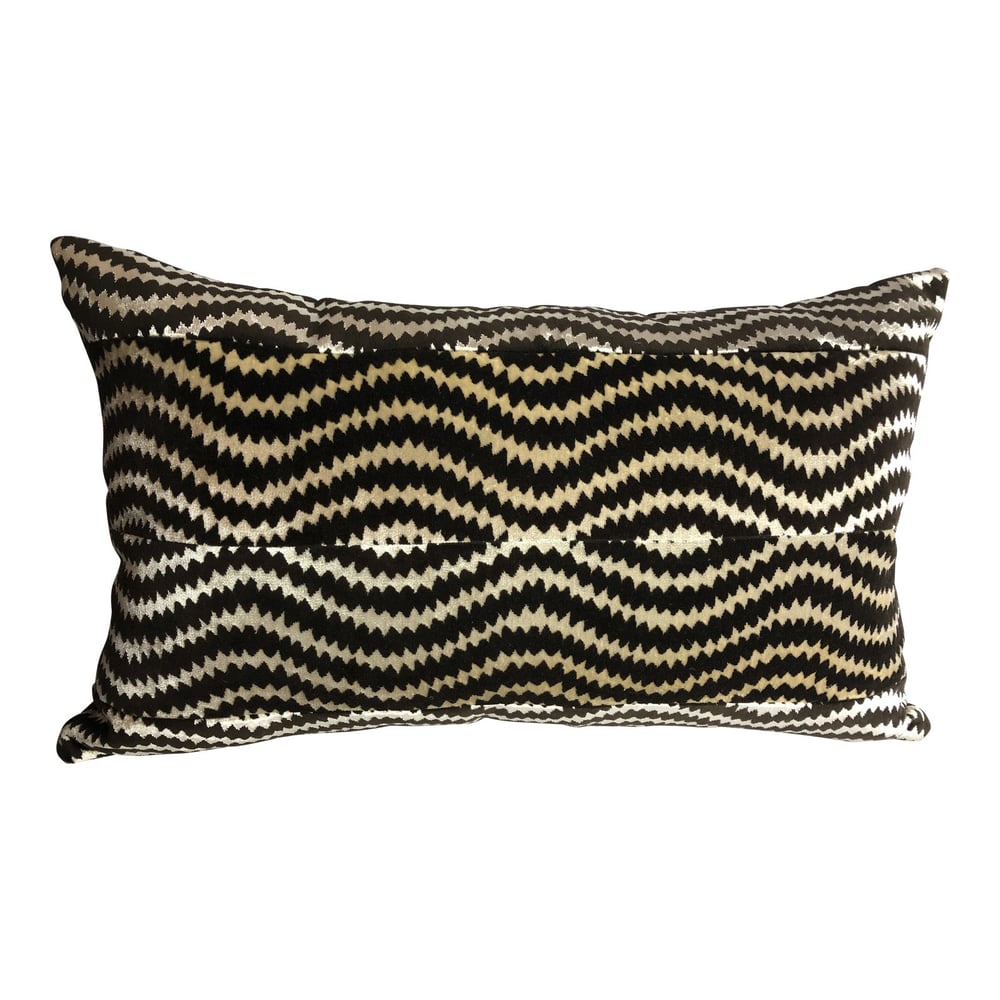 Roma Contemporary Designer Fabric Accent Pillow