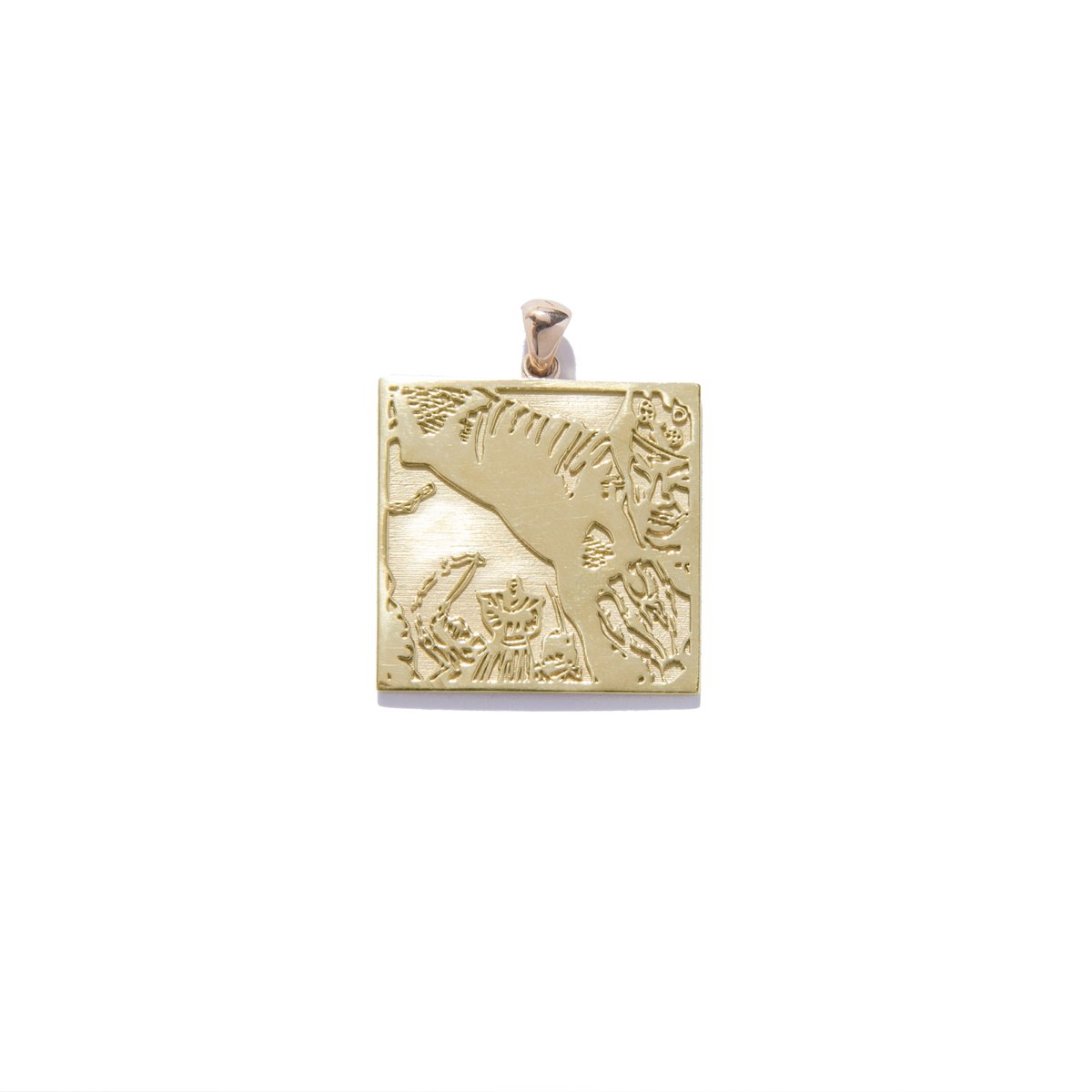 Image of 14K Liquid Swords Pendant