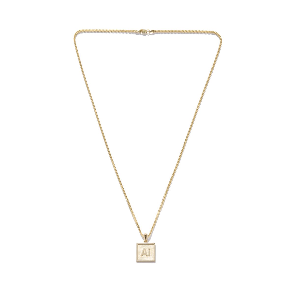 Image of 14k Adobe Ai Pendant