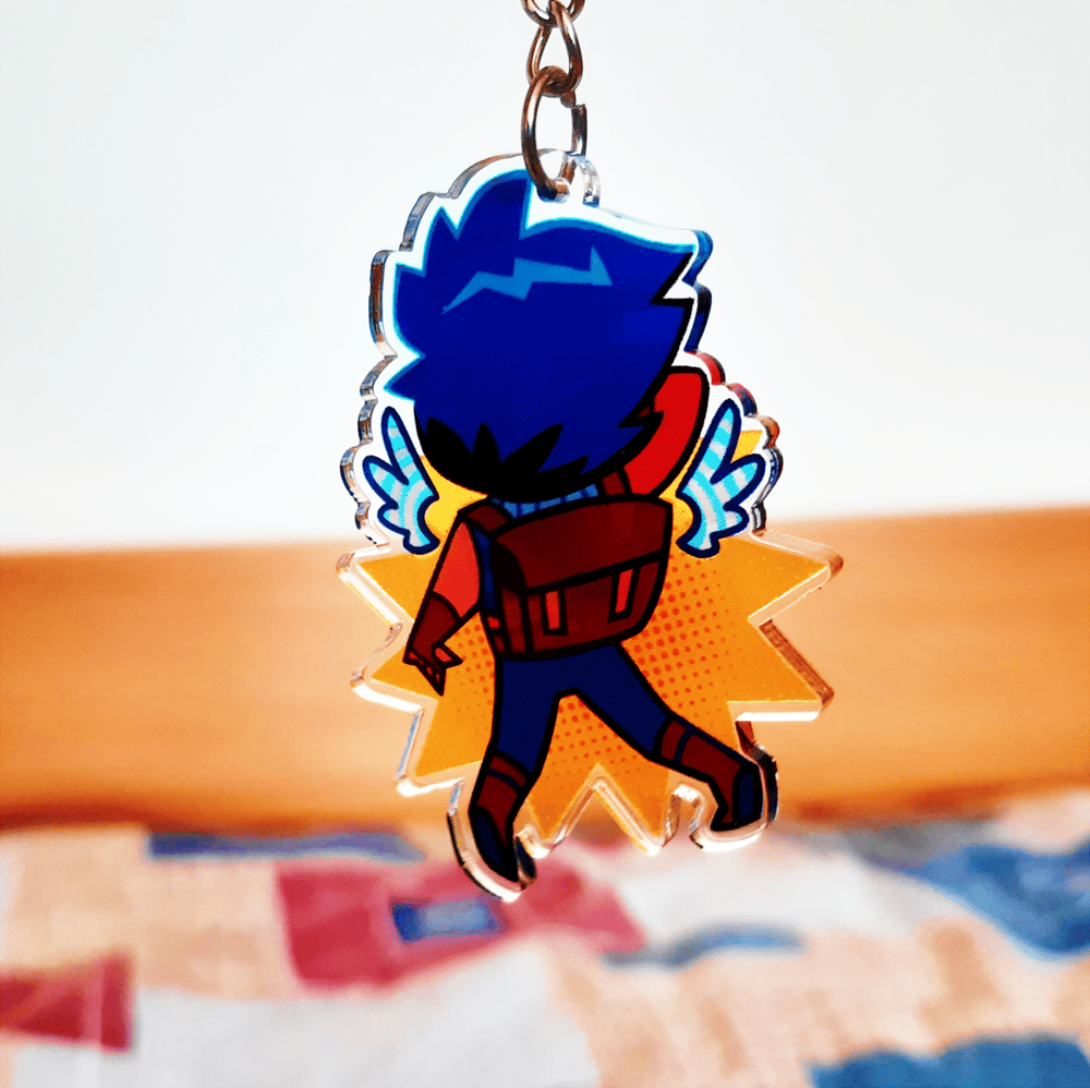 Image of Jonathan Joestar - 2'' Acrylic Keychain (double sided)