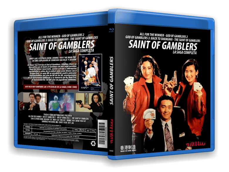 Image of BLURAY SAINT OF GAMBLERS SAGA COMPLETA (4 PELÍCULAS)