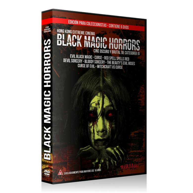 Image of PACK 6 DVD BLACK MAGIC HORRORS