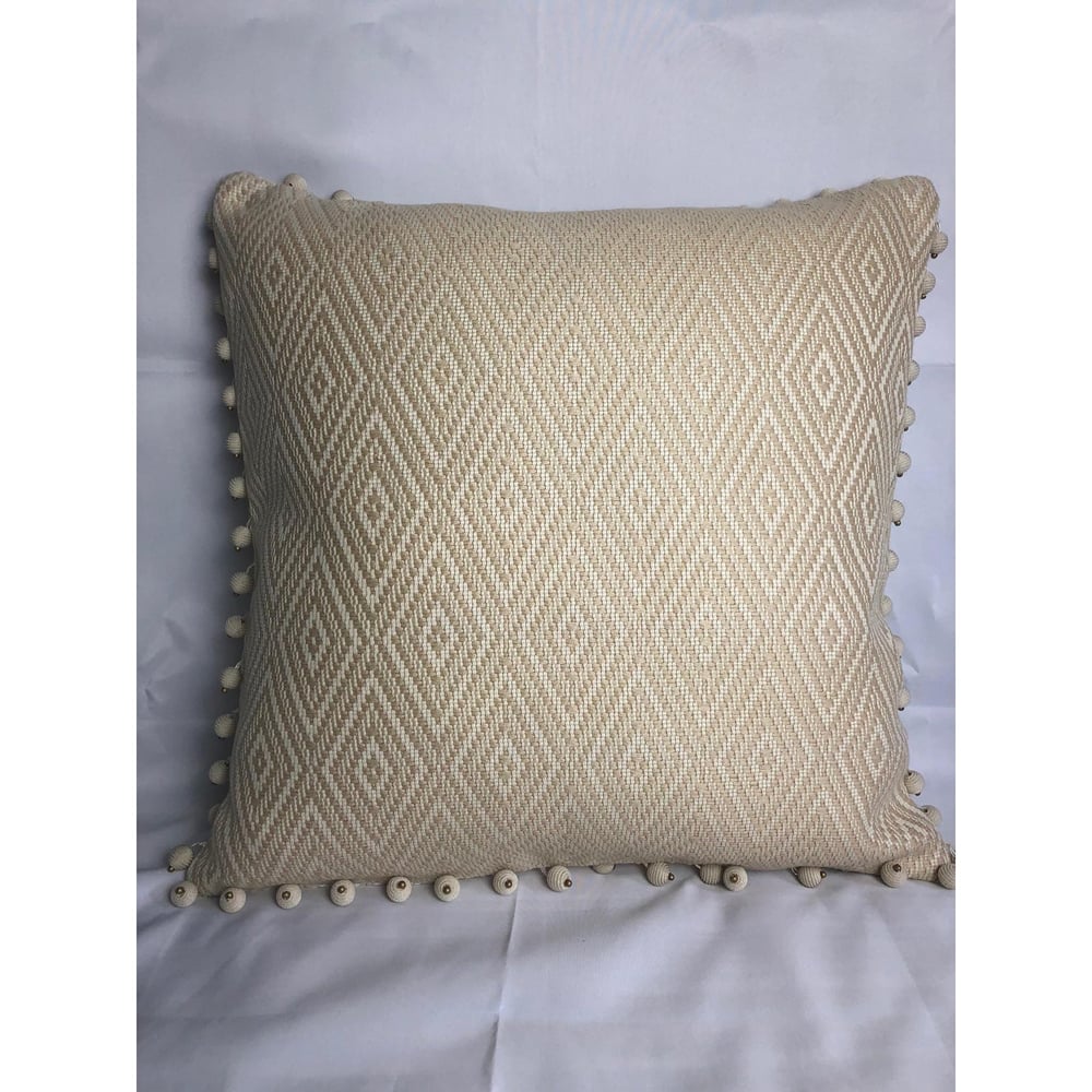 Luxurious Woven Kravet Designer Pillow 90/10 Down Insert With Schumacher Trim