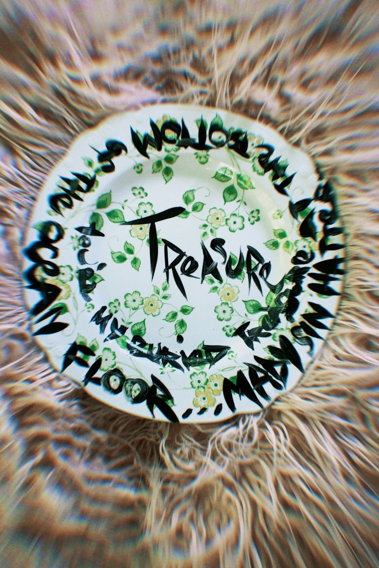 Image of Upcycled "Treasure"  Decorative Plate