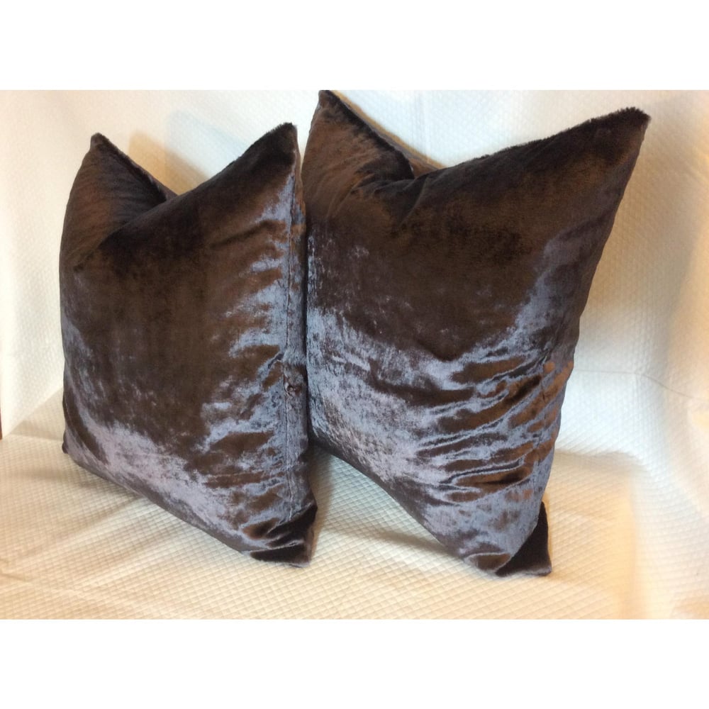 French Silk Mohair Designer Pillow With 90/10 Down Insert