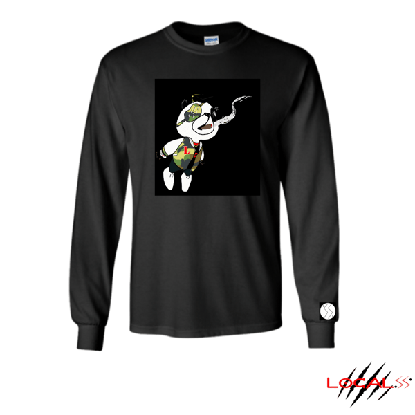 Image of LOCAL CHAMPION SMOKING PANDA LONG SLEEVE