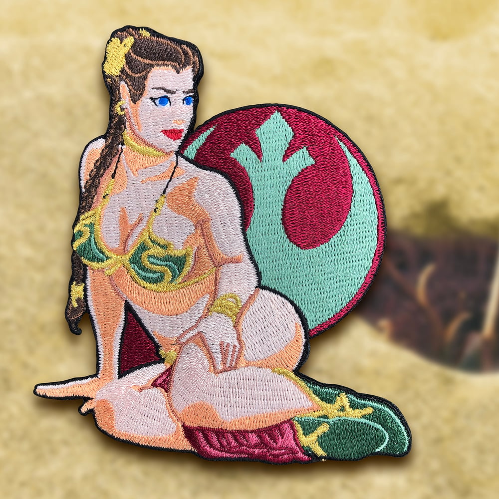 Image of Slave Leia Pinup Patch