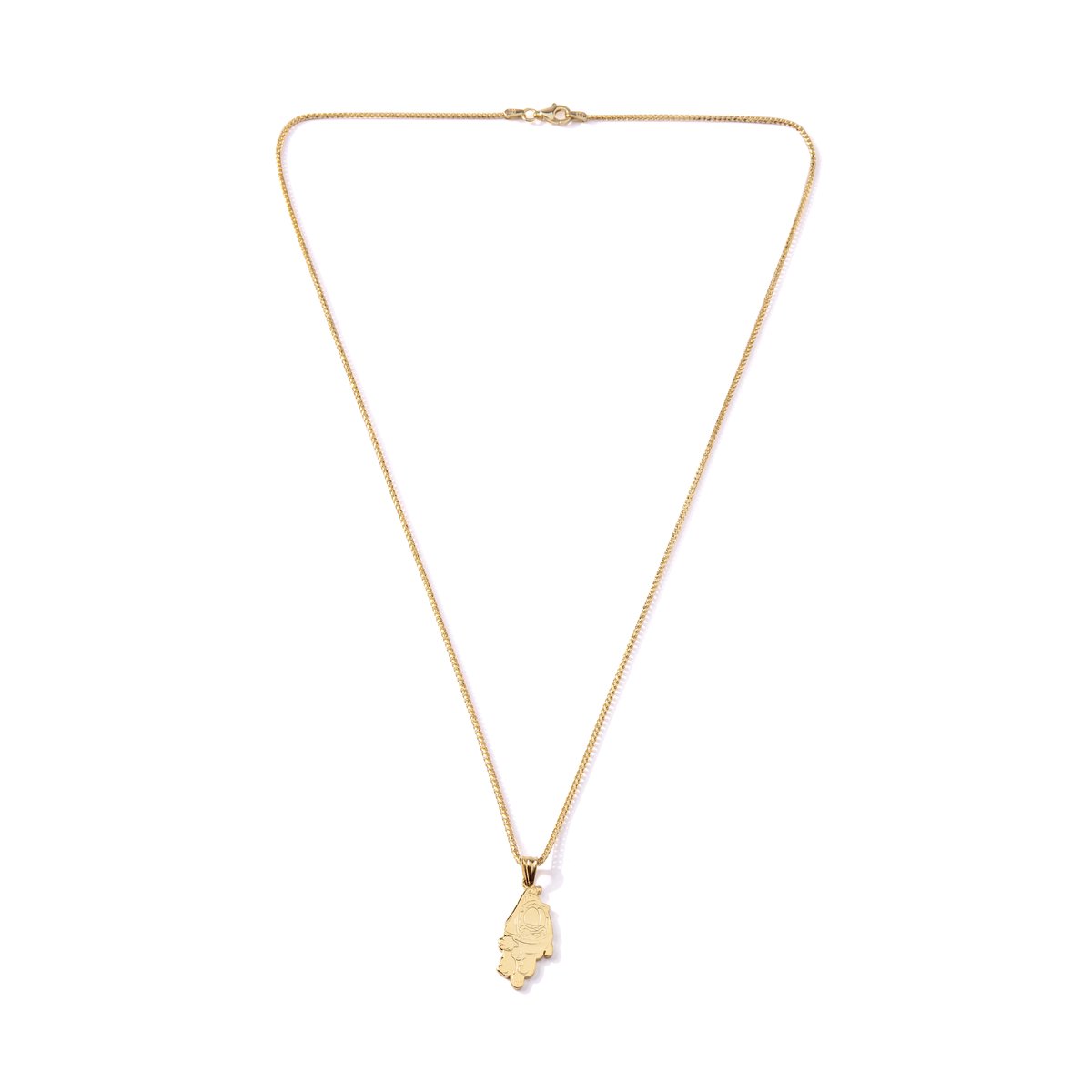 Image of 14K Garfield Pendant