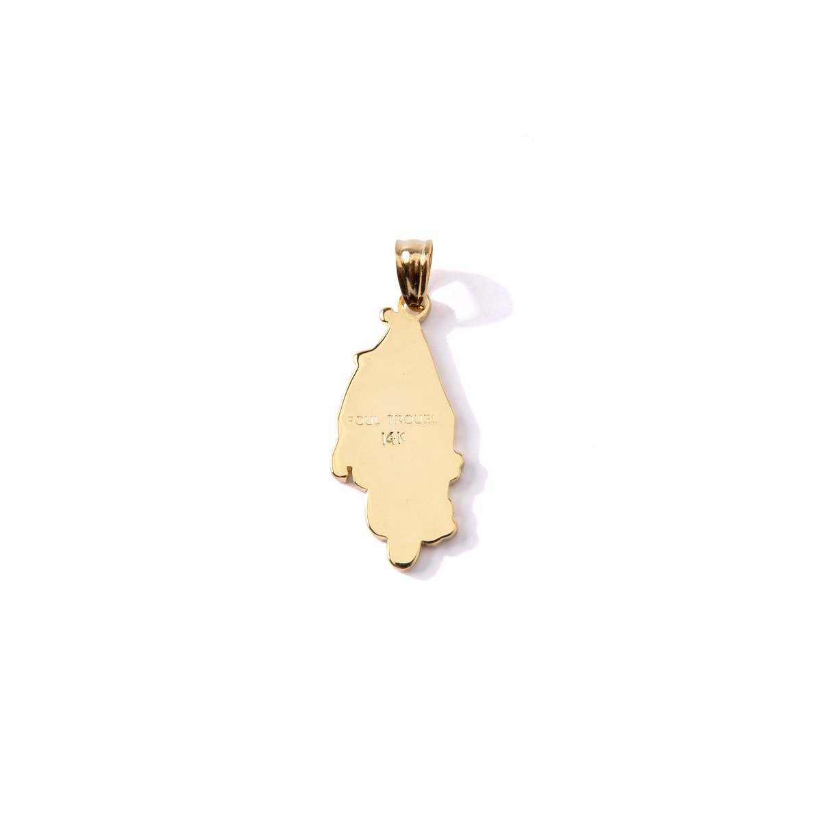 Image of 14K Garfield Pendant