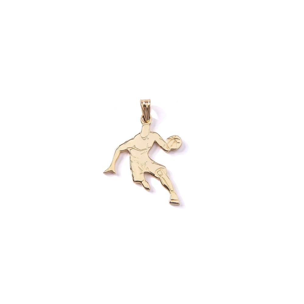 Image of 14K Crossover Pendant