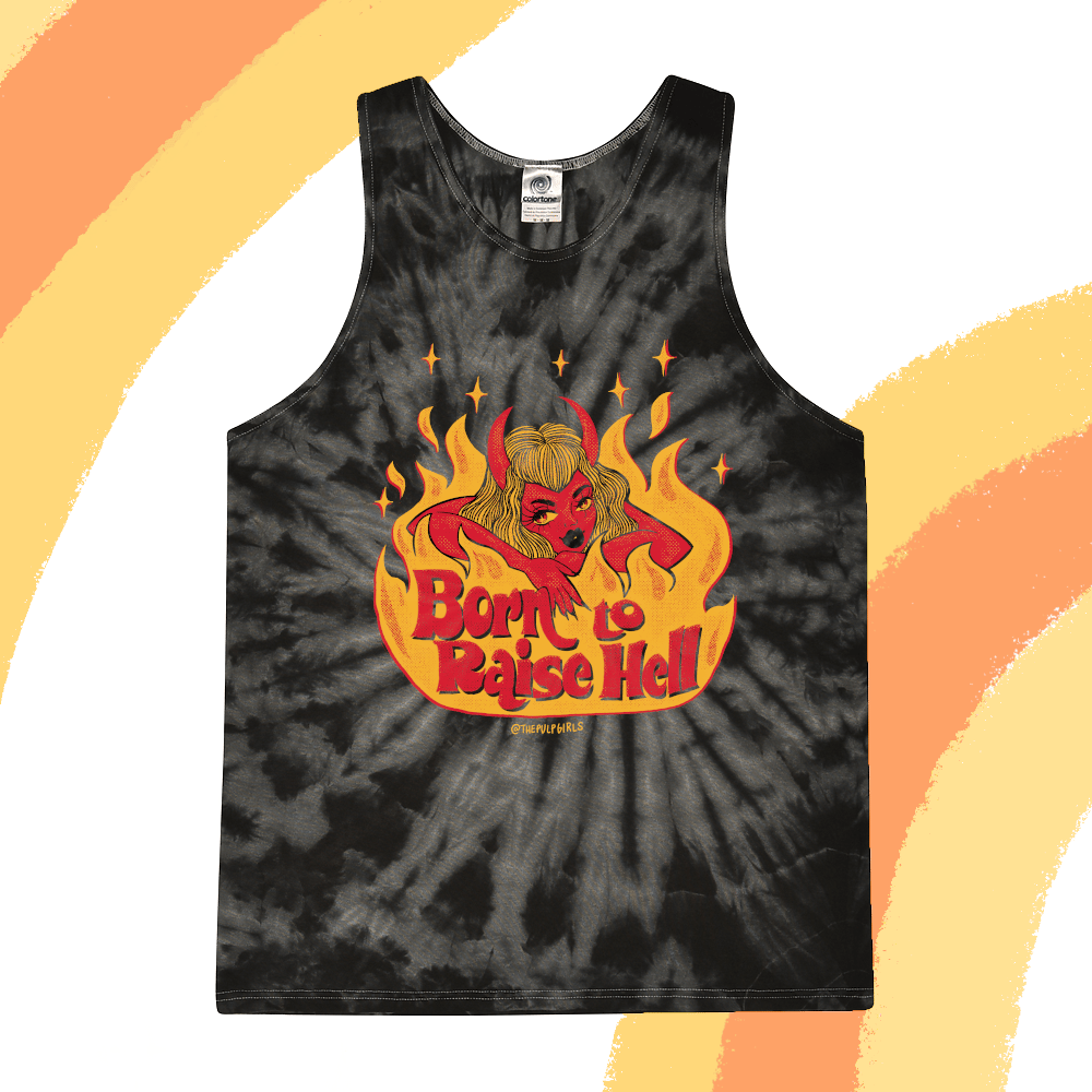 Image of BORN TO RAISE HELL TANK
