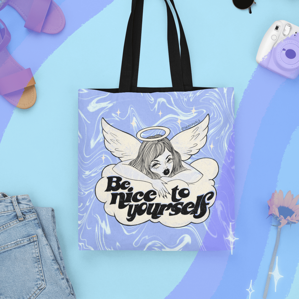 Image of BE NICE TO YOURSELF TOTE