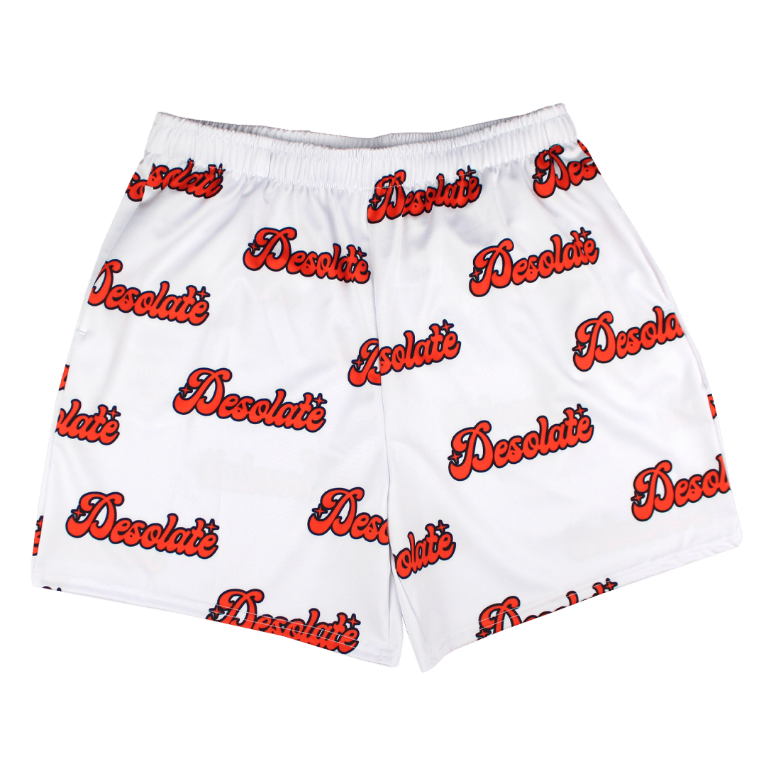 Star Logo Shorts (Oriole Orange) | DESOLATE