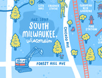 Image 2 of South Milwaukee Map