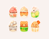 Cupcake Stickers