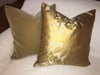 Scalamandre Baranzelli Silk with Clarence House Mohair Designer Pillow With 90/10 Down Insert