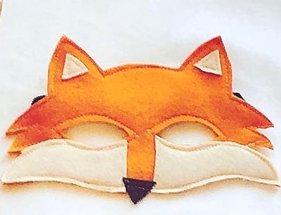 Image of Foxy Felt Mask