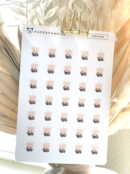 Image of Panduh Boba Sticker Sheet