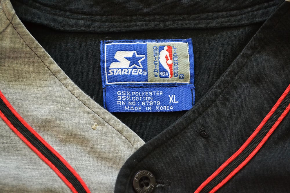 Starter Jersey Shirt Chicago Bulls Size L NBA Retro Vintage 