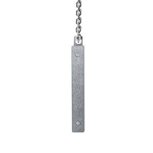 Image of DRILLING LAB - Anonymous Pendant Necklace Type_B (Silver)