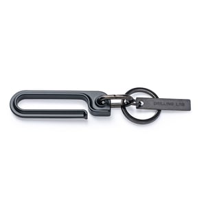 Image of DRILLING LAB - Framework Key Chain (Raw Black)