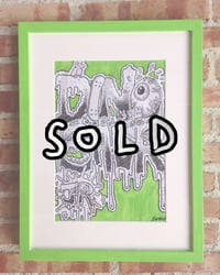 Image 1 of Dinosaur JR Original (with frame)