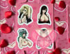 Sticker Sheet Sexy Anime Girls