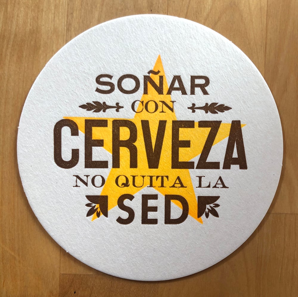 Image of Soñar con Cerveza · Redondo