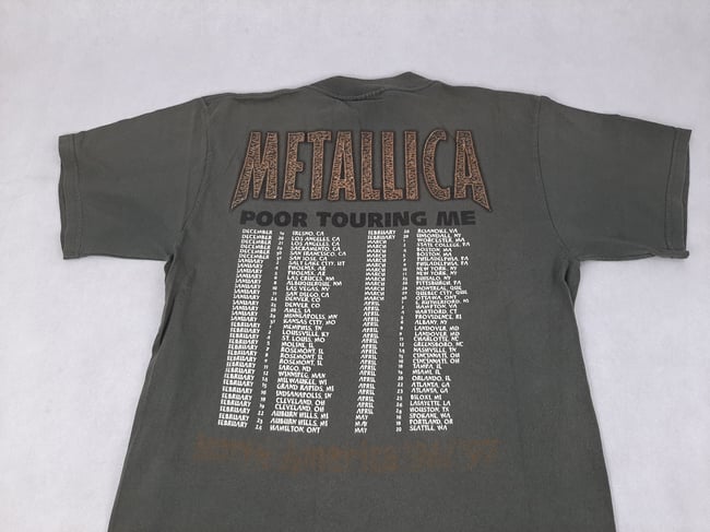 1996 Metallica Tour T-Shirt