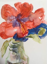 Flowers in Watercolours and Inks - Tutorial