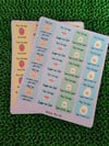 So Punny! Customisable Encouragement Stickers