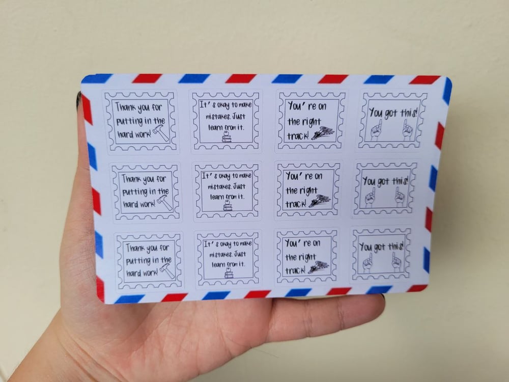 Stamp It Encouragement Stickers