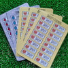 Customisable Glitter Name Stickers