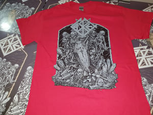 Image of Casket - Urn 30 Years Anniversary Shirt Red