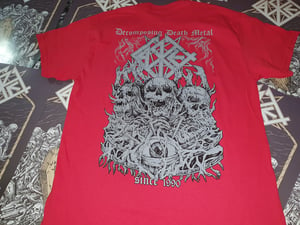 Image of Casket - Urn 30 Years Anniversary Shirt Red