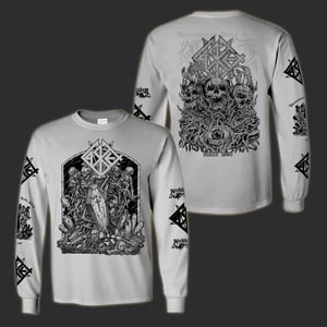 Image of Casket - Urn 30 Years Anniversary Longsleeve White