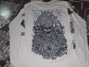 Image of Casket - Urn 30 Years Anniversary Longsleeve White