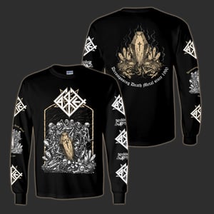 Image of Casket - Urn  Gold Longsleeve