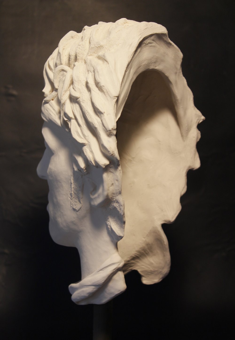 Bruce Springsteen White Clay Sculpture (Iconic Headband)