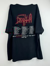 Image 5 of 🗡️ 1991-92 Death Human- Inhuman World tour shirt (1)