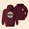 E11evens - Race Style hoodie - Burgundy