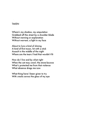 Image 2 of Ken Bluford / Two Poems