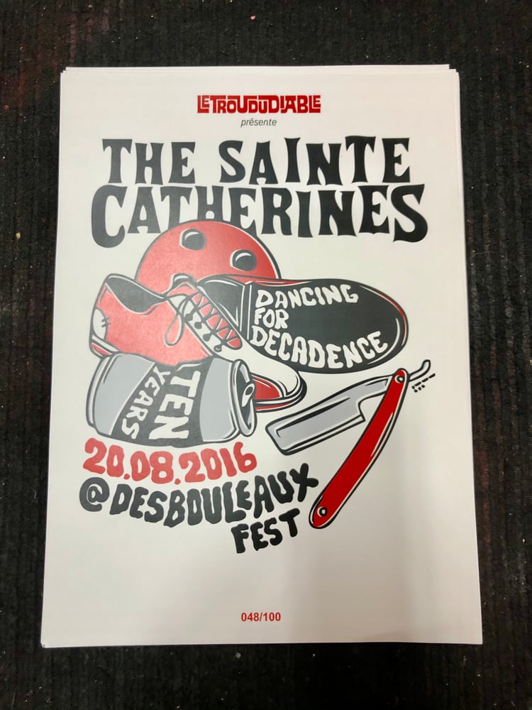 Image de The Sainte Catherines - Show 10e anniversaire de Dancing - Posters