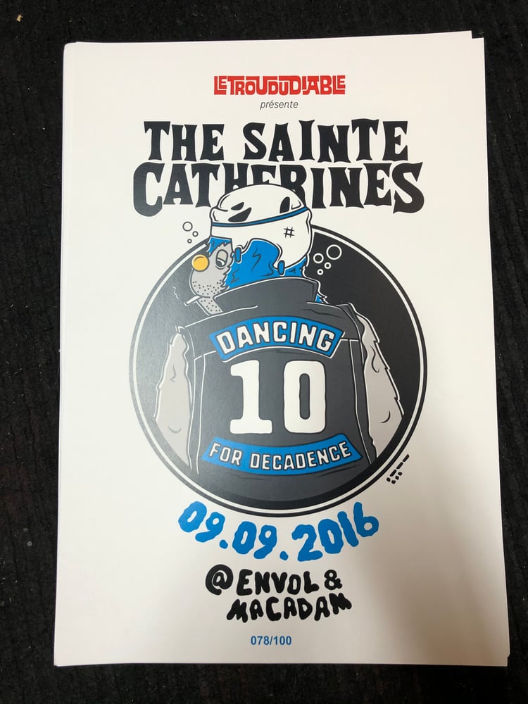 Image de The Sainte Catherines - Show 10e anniversaire de Dancing - Posters 