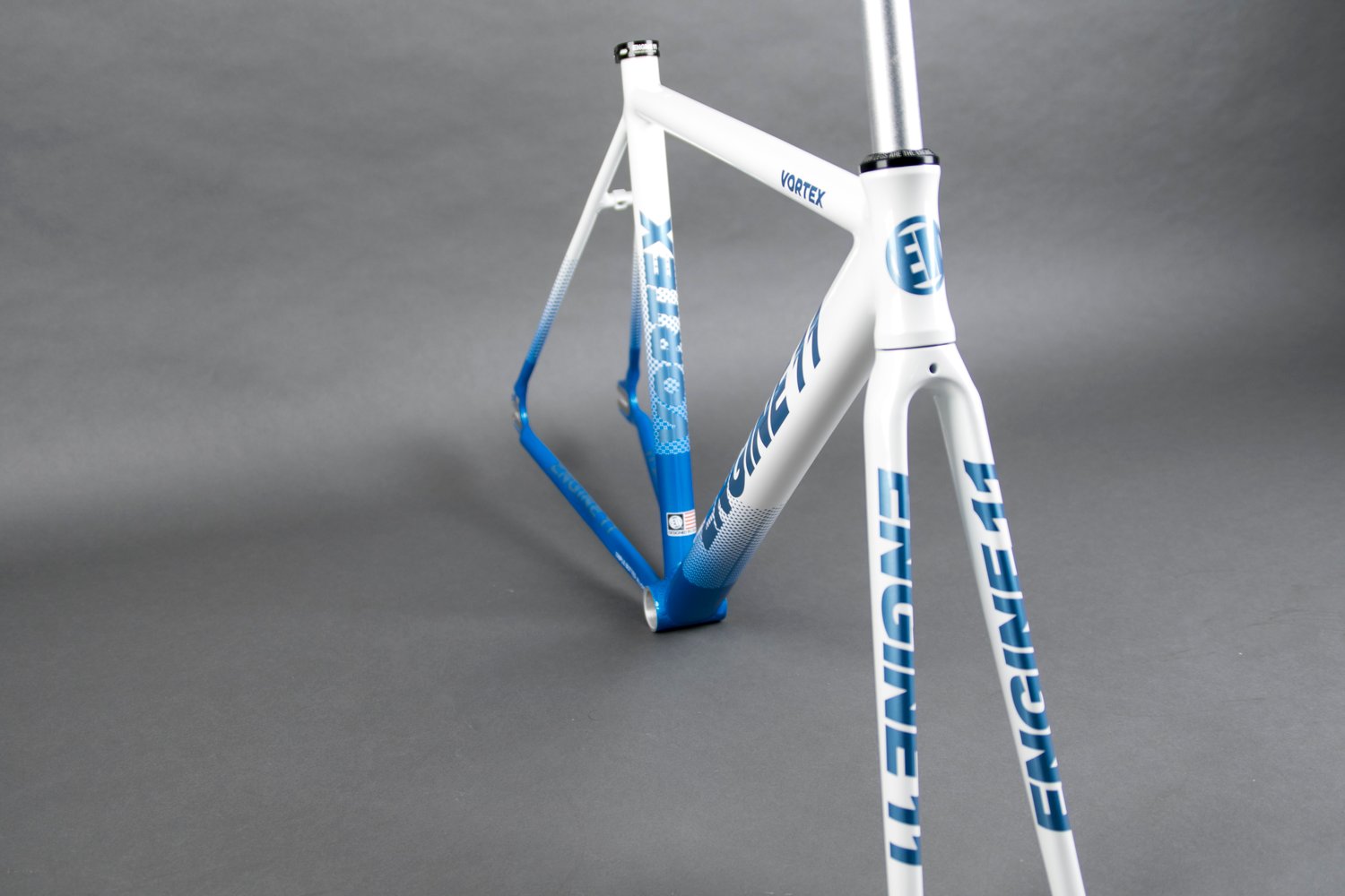 Image of E11 Vortex frameset in White