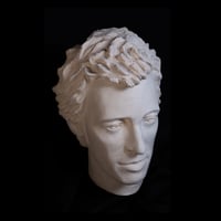 Image 4 of Bruce Springsteen White Clay Sculpture