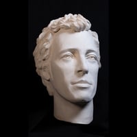 Image 2 of Bruce Springsteen White Clay Sculpture