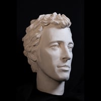 Image 1 of Bruce Springsteen White Clay Sculpture